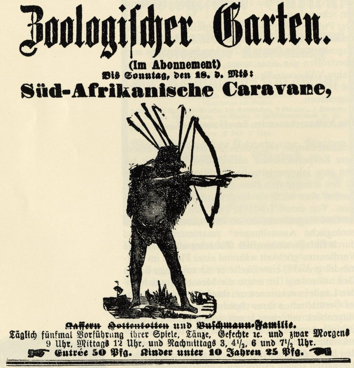 Poster aus der kolonialen Vergangenheit